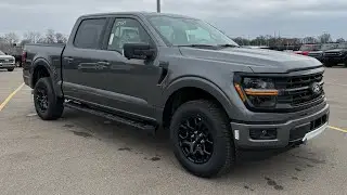 2024 Ford F150 XLT 2.7L Ecoboost in Carbonized Gray Metallic Full Walk Around!