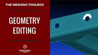 Редактирование геометрии в Femap Meshing Toolbox