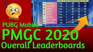 Points Table: PMGC 2020 GRAND FINALS 2020 DAY 1 POST MATCH 6