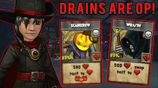 Wizard101: MAX DEATH PvP (150): DRAINS ARE CRACKED!!