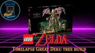 Lego Zelda set Timelapse (BOTW Great Deku tree)