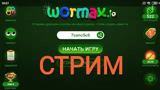 Wormax.Io, Live. Server : 23gt !