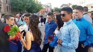 Defile malih maturanata skole Olga Milosevic  30.5.2018