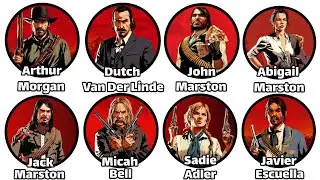 Every RED DEAD REDEMPTION Protagonist Explained in 8 Minutes 
