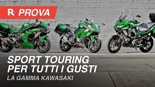 Sport Touring Kawasaki, la sportiva Ninja H2 SX-SE, la crossover Versys 1000 SE e la pura Z1000SX