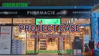 Pharmacy LED Display Project Case | LEDSOLUTION