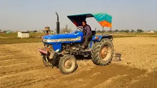 sonalika Di 740 tractor|| working village land levelling