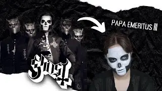 PAPA EMERITUS III (GHOST) ~ HALLOWEEN MAKEUP TUTORIAL
