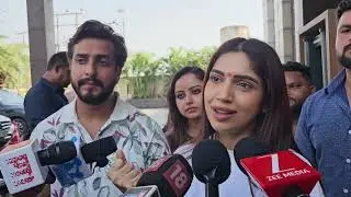Bollywood star Bhumi Pednekar reached #Jammu and visited the flood-affected areas.