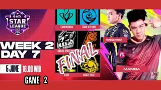 Kevin mamba VS Wirraw ASL B Series Game 2 | AOV Indonesia