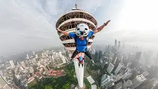 GoPro: BASE Jumping the World's 7th Tallest Tower with Marshall Miller