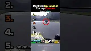 Ranking Unluckiest Racing Crashes! 🤦&zwj;♂️💥