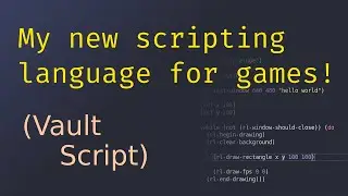 I made a scripting language for games!