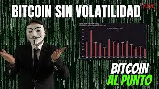🔴 #bitcoin AL PUNTO : BITCOIN SIN VOLATILIDAD  (EXPLOTARA)     🔴IV134🪙
