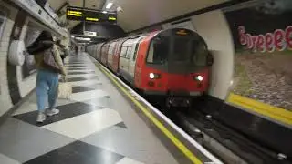 London Underground Northern Line 1995 Stock Trains At Waterloo 24 January 2020