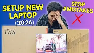 How to Setup New Laptop + Tips 🤯 Gaming Laptops