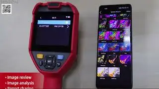 Review UNI‑T UTi720E Handheld Infrared Thermal Imager From AliExpress
