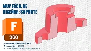 Crea un soporte en FUSION 360