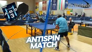 Dr. Neubauer ABS 3 ⚔️ Short Pips | Anti Spin Table Tennis Match
