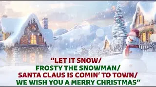 Lee Greenwood - Holiday Medley LYRIC VIDEO
