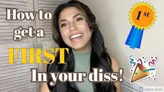 HOW TO GET A FIRST IN YOUR DISS II First class dissertation advice & explaining my diss!