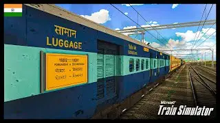 19201 Secunderabad Porbandar Express With WDM3A | INDIAN TRAIN SIMULATOR | OPEN RAIL LIVE