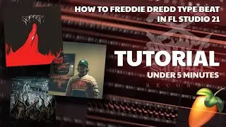 how to freddie dredd type beat in 2025? [fl studio tutorial]