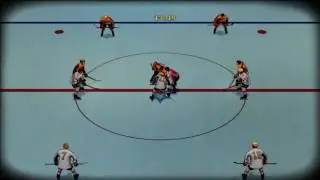 Old Time Hockey gameplay