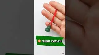 🏵️ PENDANT KNOTS  #shorts #diy #pendant #pendantnecklace #pendantdesigns #knot