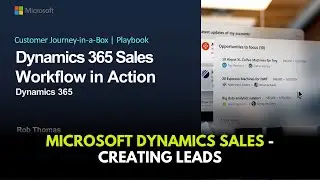 Microsoft Dynamics Sales - Creating leads