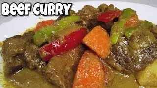 CREAMY BEEF CURRY PINOY-STYLE RECIPE