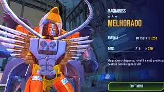 Magnaboss 3⭐ UPGRADE no Transformers Earth Wars!