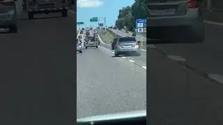 Subie blows up on freeway 😭 ​⁠Via: 