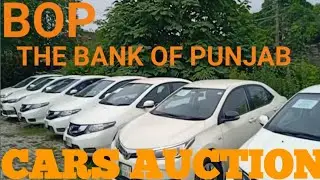 BANK OF PUNJAB KI CAR AUCTION. TOYOTA GLI AUTO HONDA CITY. 