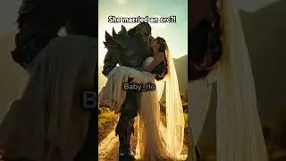 She Chose an Orc Over a Prince?! 💔 | Fantasy Love Story #trending #shorts#shortvideo #art #orc#ai