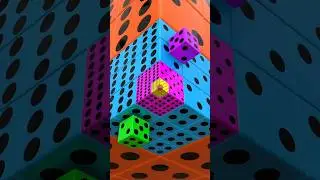 🎲 Infinite Dice Zoom Illusion 🔮 | Oddly Satisfying Animation