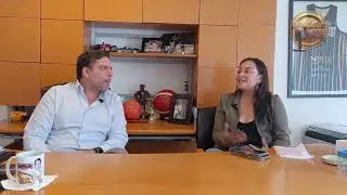 🦅Halcones de Xalapa desde adentro: Raquel Rom&aacute;n entrevista a nuestro presidente &Aacute;ngel Morales 🎙️