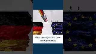 Breaking news for Germany 🇩🇪 New immigration law #shorts