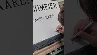 Stencil #Reveal for Sandblasting