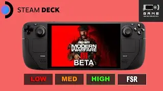 Steam Deck | COD Modern Warfare 3 Beta Benchmark