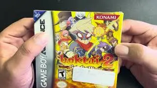 Boktai 2 Solar Boy Django for Game Boy Advance SEALED COPY from Dre&rsquo;s Collection!!!