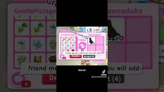 Mega to normal switch scam! Bombastic side eye to that scammer&hellip; 👀 #roblox #adoptme ￼￼￼