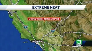 California's Death Valley sizzles as brutal heat wave continues