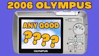 Using an OLYMPUS MJU 740 digital camera from 2006