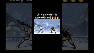 Jin is finally coming to Umvc3 via mods of course #gaming #capcom #fgc #marvel #videogames #umvc3