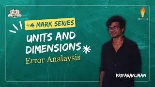 Error Analysis from Units & Dimensions | +4 Marks Series | JEE Mains 2026 | Tamil