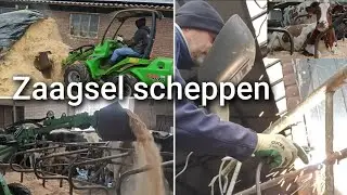 Dikke bakken ZAAGSEL | KAPOT HEK lassen... | Boer Gerrit vlogt 