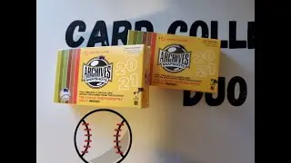 2021 Topps Archives Snapshots- 2 boxes, 2 numbered autos!