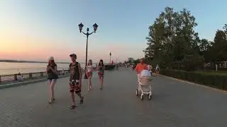 4K Самара Футбольное лето (SAMARA-FIFA) Площадь славы -Дамба-Закат(Rambalac-style)