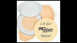 L.A. Girl Pro Setting Brightening Loose Setting Powder, Translucent GLP735 #lagirl #settingpowder